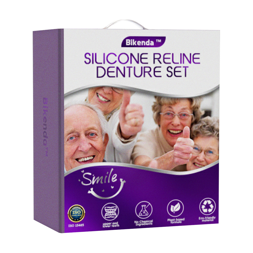 ✅Official Store | Bikenda™ Silicone Reline Denture Set 🧑🏼⚕️British Dental Association (BDA) Recommendation