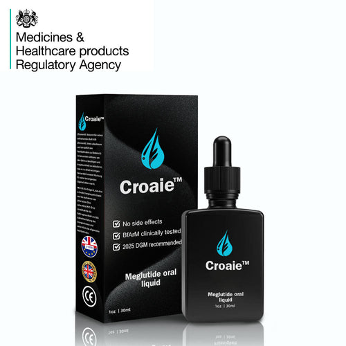 Croaie™ 𝐌𝐞𝐠𝐥𝐮𝐭𝐢𝐝𝐞 𝐎𝐫𝐚𝐥𝐞 𝐅𝐥ü𝐬𝐬𝐢𝐠𝐤𝐞𝐢𝐭 (Fettverbrennungsprodukt in Lebensmittelqualität, entwickelt von der Medizinischen Fakultät der Universität Heidelberg, sehr empfohlen von der DGM)