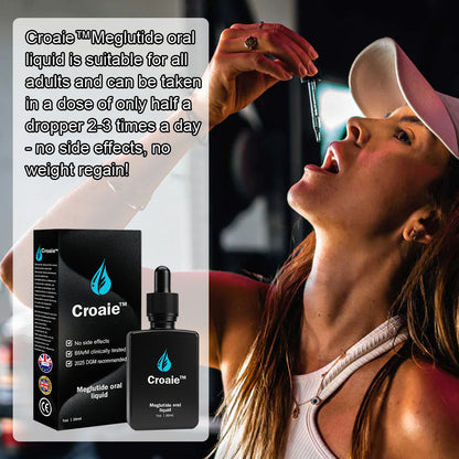 Croaie™ 𝐌𝐞𝐠𝐥𝐮𝐭𝐢𝐝𝐞 𝐎𝐫𝐚𝐥𝐞 𝐅𝐥ü𝐬𝐬𝐢𝐠𝐤𝐞𝐢𝐭 (Fettverbrennungsprodukt in Lebensmittelqualität, entwickelt von der Medizinischen Fakultät der Universität Heidelberg, sehr empfohlen von der DGM)